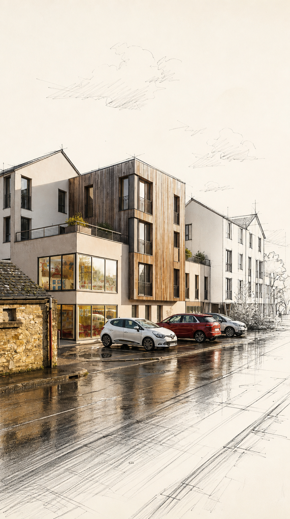 150 LOGEMENTS COLLECTIFS + UNE CRECHE